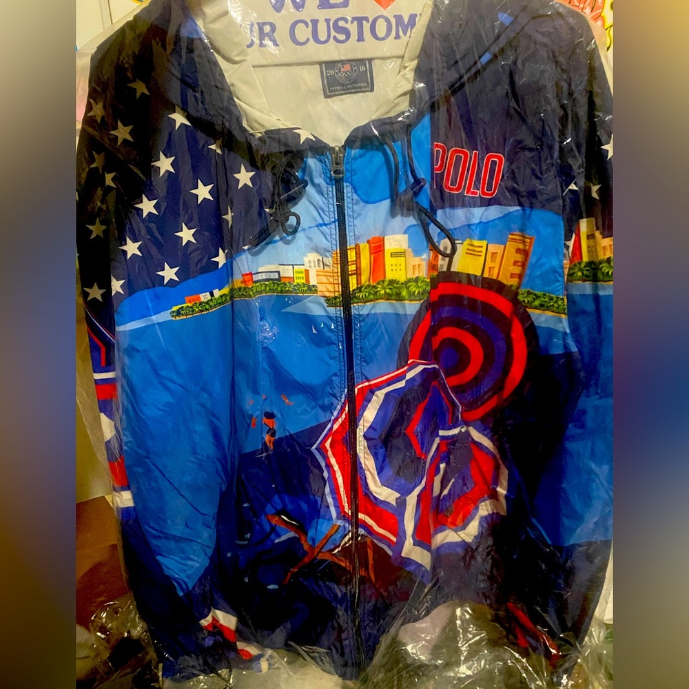 2016 USA olympic polo Ralph Lauren windbreaker